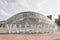 Valencia, Spain; June 6 2020: City of arts and sciences in Valencia. Beautiful architecture and urban landscape