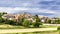 Valensole village in the Vaucluse in France