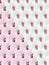 Valentine background, Girls theme, Isometric pattern photographed, cute toy, Russian Matryoshka dolls on a light colored block bac