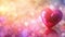 Valentine background sparkling lights. Valentine Hearts Abstract Pink Background. St.Valentine\'s Day effect