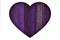 Valentine blue violet heart wood texture