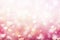 Valentine bokeh,blurred hearts backdrop.Abstract romantic background