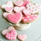 Valentine cookies