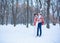 Valentine day 14 februaryÐ± couple outdoor portrait