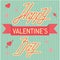 Valentine day cards template vector.