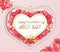 valentine day heart vector 2