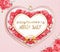 valentine day heart vector 2