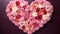 valentine decoration heart background