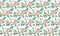 Valentine elegant flower pattern background, with beautiful peach flower design