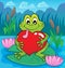 Valentine frog theme image 4
