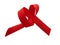 Valentine Heart Red Silk Ribbon Love Symbol