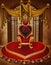 Valentine heart throne