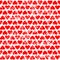 Valentine Hearts Background Pattern. Background with hearts in grunge style on a white background