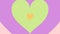 Valentine Love Heart infinite heart transition element background.