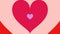 Valentine Love Heart infinite heart transition element background