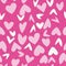 Valentine Love Heart Tear Rain Drop Seamless Pattern