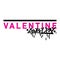Valentine Lovely Day Typography Apparel Design