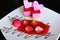 Valentine lovers dessert