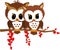 Valentine owls