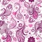 Valentine repeating pink pattern