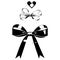 Valentine ribbon tie bow illustration sketch draw