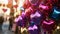 Valentine\\\'s balloons add cheer to card shop\\\'s entrance