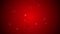 Valentine`s day animation, red background with rotating hearts and sparkles