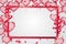 Valentine`s day, banner template. heart balloons with background. tags poster design Vector brochure, Celebration, i love you