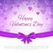 Valentine\'s Day bright heart poster