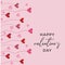 Valentine\\\'s day card illustration