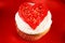 Valentine\'s day cupcake