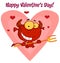 Valentine\'s Day devil