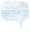 Valentine\'s Day Gift word cloud