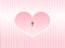 Valentine\'s day heart love background romance vector