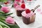 Valentine\'s Day Heart Shaped Chocolate Cups