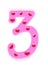 Valentine\'s day numeral - 3