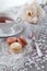 Valentine\'s Day: Romantic tea drinking with macaroons