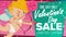 Valentine s Day Sale Banner Vector. Happy Amour. Design For Web, Flyer, February 14 Card, Advertising. Limited Clearance