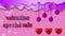 valentine\\\'s day sale image with valentine wishes and heart shapes