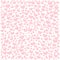 Valentine`s day seamless patterns. Endless pink backgrounds with hearts on a white background.