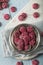 Valentine`s Red and White Chocolate NonPareils