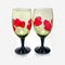 Valentine\'s wine glasses