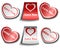 Valentine sticker set