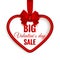 Valentines day heart sale. EPS 10