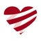 Valentines Day heart vector design