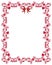 Valentines Day Hearts border