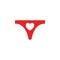 Valentines day, knickers icon. Element of Web Valentine day icon for mobile concept and web apps. Detailed Valentines day,