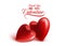 Valentines Day Red Sweet Balloon Hearts