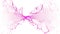 Valentines day and romance, shiny glitter pink hearts on white bg, valentine and marriage concept. Abstract neon