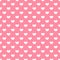 Valentines Day seamless patterns. Pink endless backgrounds with hearts.